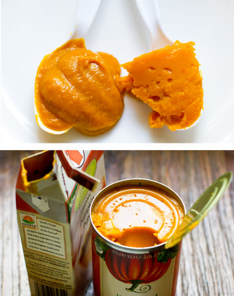 Canned Pumpkin vs. Boxed Pumpkin