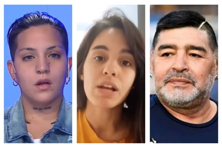 Eugenia Laprovittola y Magalí Gil aseguraban ser hijas de Diego Maradona