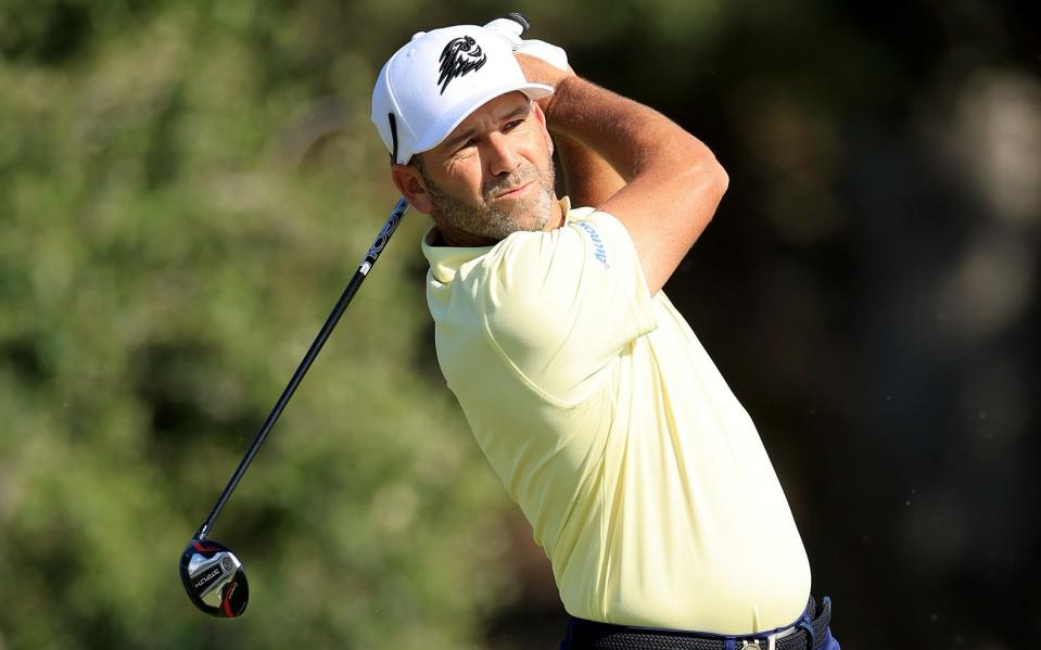 Sergio Garcia playing in a LIV cap playing at the US Open - Sergio Garcia attempted last-ditch effort to play Ryder Cup with offer to pay £700,000 fines