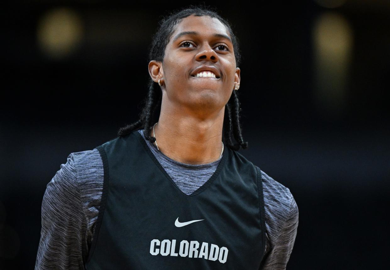 Colorado forward Cody Williams, the younger brother of Thunder star Jalen Williams, could be in play when OKC selects the No. 12 pick in next week's NBA Draft.