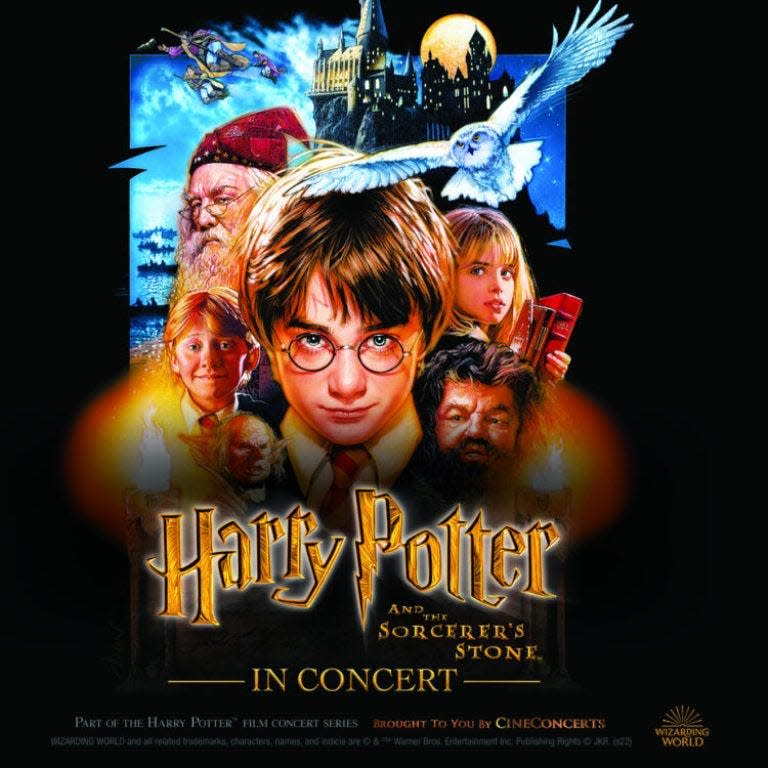 The music from "Harry Potter and the Sorcerer's Stone" will be performed by the El Paso Symphony Orchestra.