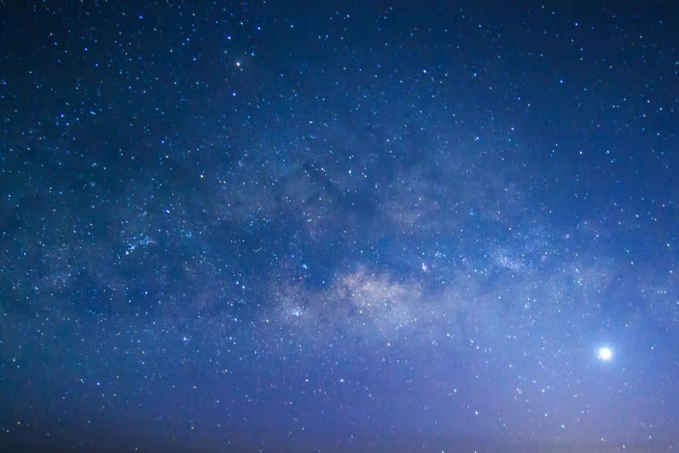 She was trying to take a photo of the milky way. Photo: Getty