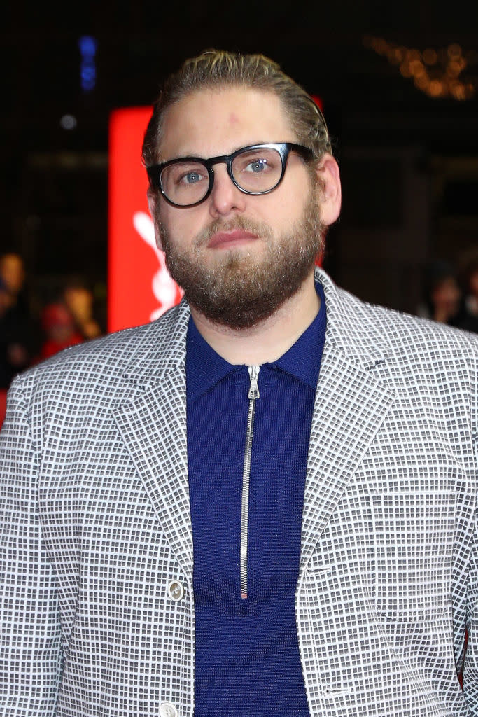 Closeup of Jonah Hill