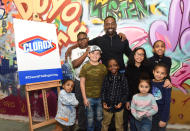 <p>The <i>This Is Us</i> star joined Clorox and Thrive Collective to open a new Youth Opportunity Hub in Harlem on Tuesday — and greeted the kids who will be using the arts-centered mentoring center. “Inner-city youth, who have been deprived of arts programs, now have a space where the can have the way in which they see the world validated,” Brown told Yahoo at the event. “Their art can be appreciated and prized.” He said he was inspired to partner with Clorox by his two sons, whom he wants to see grow to be “kind, resilient, responsible citizens of the world.” He also praised his wife for holding things down at home during his trip to NYC. “Ryan Michelle Bathe is an absolute stalwart in our family, and if she’d didn’t exist, then nothing else could transpire in terms of my life.” Swoon. (Photo: Diane Bondareff/Invision for Clorox/AP Images) </p>