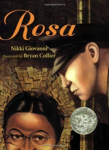 With this book, kids can learn about <a href="http://www.rosaparks.org/biography/" target="_blank">Rosa Parks</a>' bravery and resilience as she refused to give up her bus seat in Alabama, playing an important role in&nbsp;the civil rights movement. (By Nikki Giovanni, illustrated by Bryan Collier)
