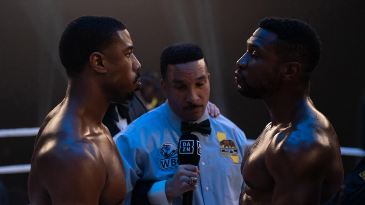  Michael B. Jordan vs Jonathan Majors in Creed III 