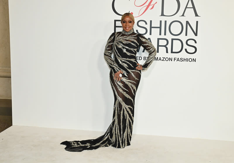 Mary J. Blige at the 2023 CFDA Fashion Awards on Nov. 6 in New York City.