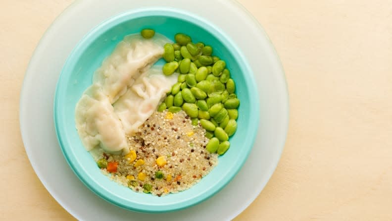 Little Spoon Plates are frozen, easy to reheat and are packed with nutrients.