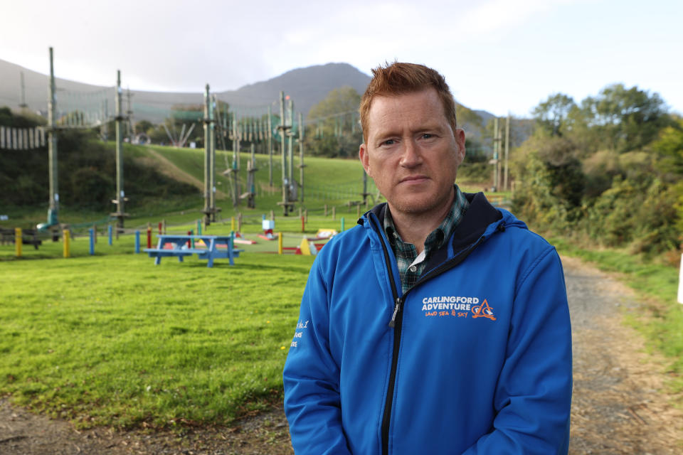 Adrian McGreevy, marketing manager of Carlingford Adventure Centre, Co Louth who said the combination of Brexit and the coronavirus represented the perfect storm for businesses like his.