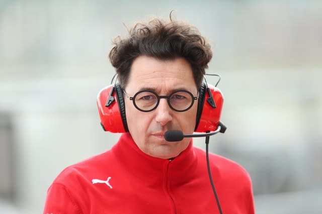 Ferrari team principle Mattia Binotto 