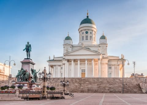 Helsinki, where there's no shortage of coffee - Credit: AP/KIM TAKALA,KIM TAKALA