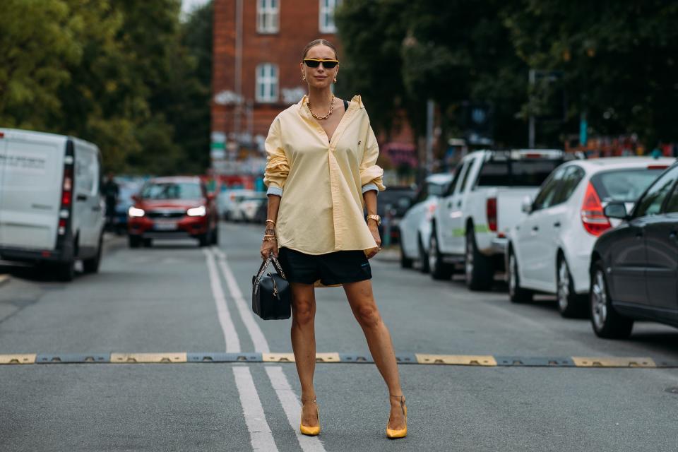 Ditch your claw clips. Loose and low buns were the reigning hairstyle trend this Copenhagen Fashion Week.