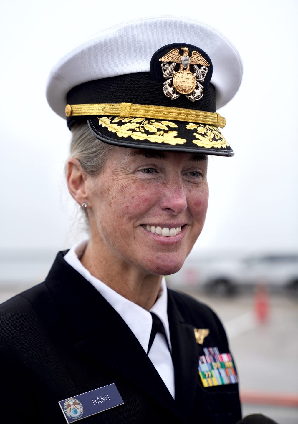 Rear Admiral Nancy Hann, director, NOAA corps and office, and marine and aviation operations.