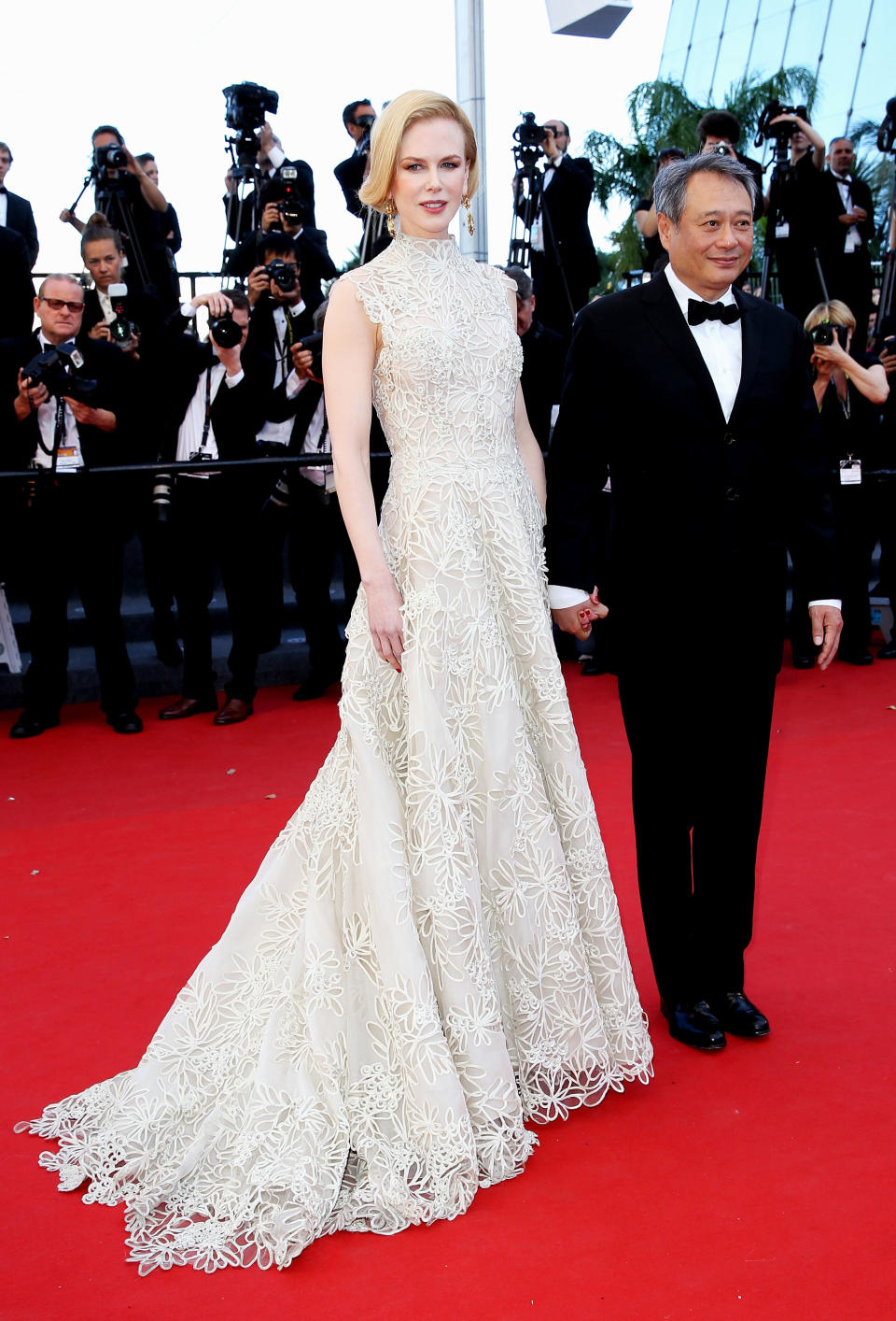 At the premiere of "Nebraska" in Cannes.&nbsp;