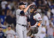 MLB: Houston Astros at Los Angeles Dodgers