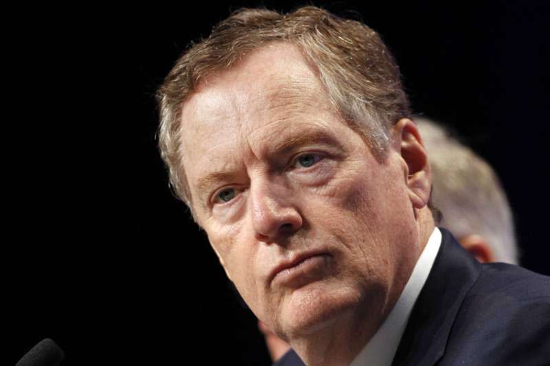 美國貿易代表（USTR）萊特希澤（Robert Lighthizer）（AP）