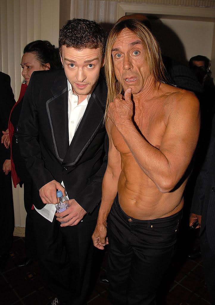 Timberlake Iggy Pop HOF