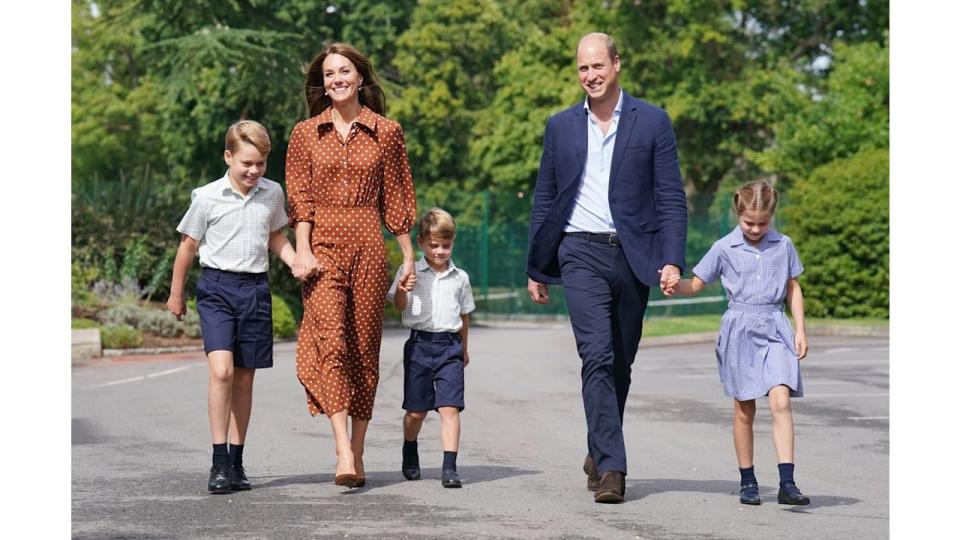 The Wales family at Lambrook School