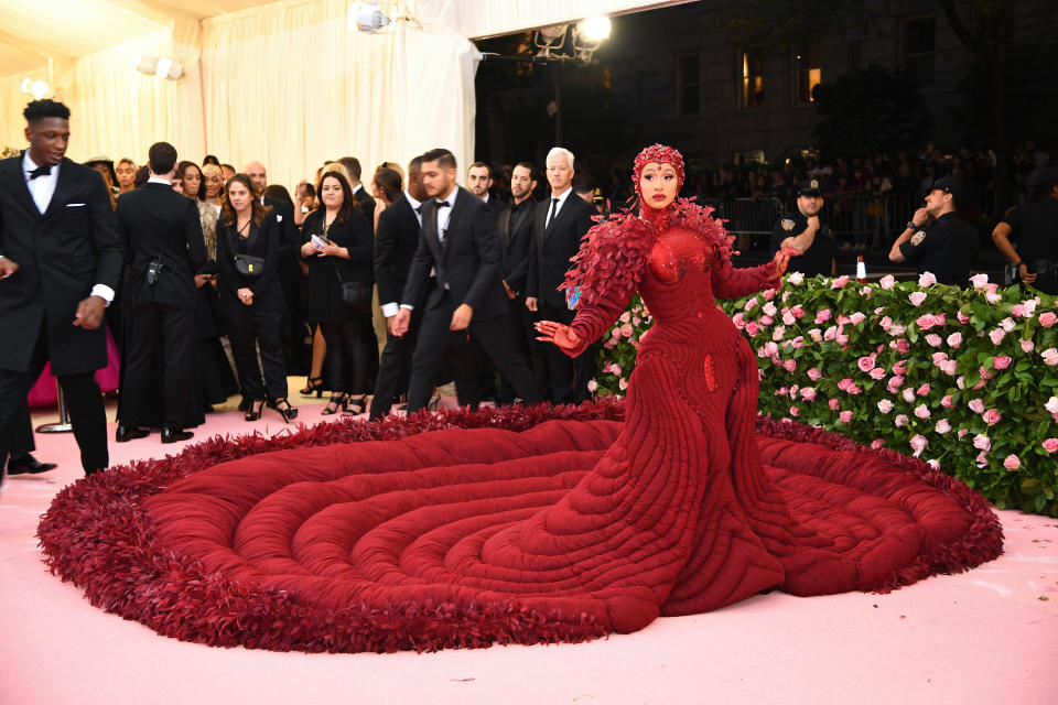 Cardi B at the Met Gala 2019