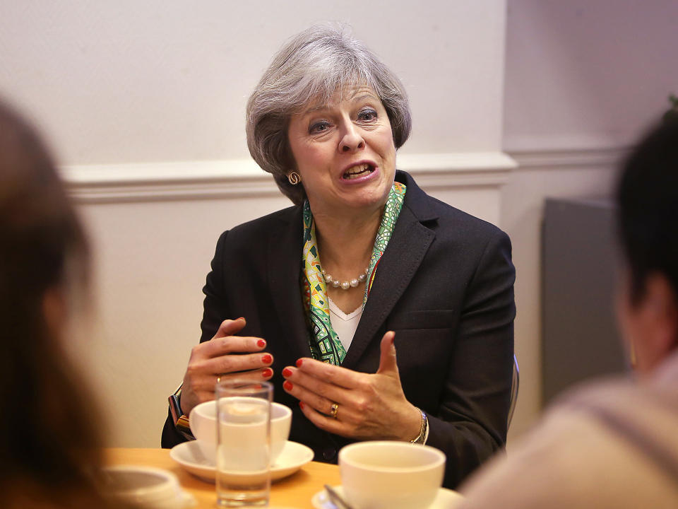 Theresa May has spoken out about mental health, but her government is hitting those most affected by it: Getty