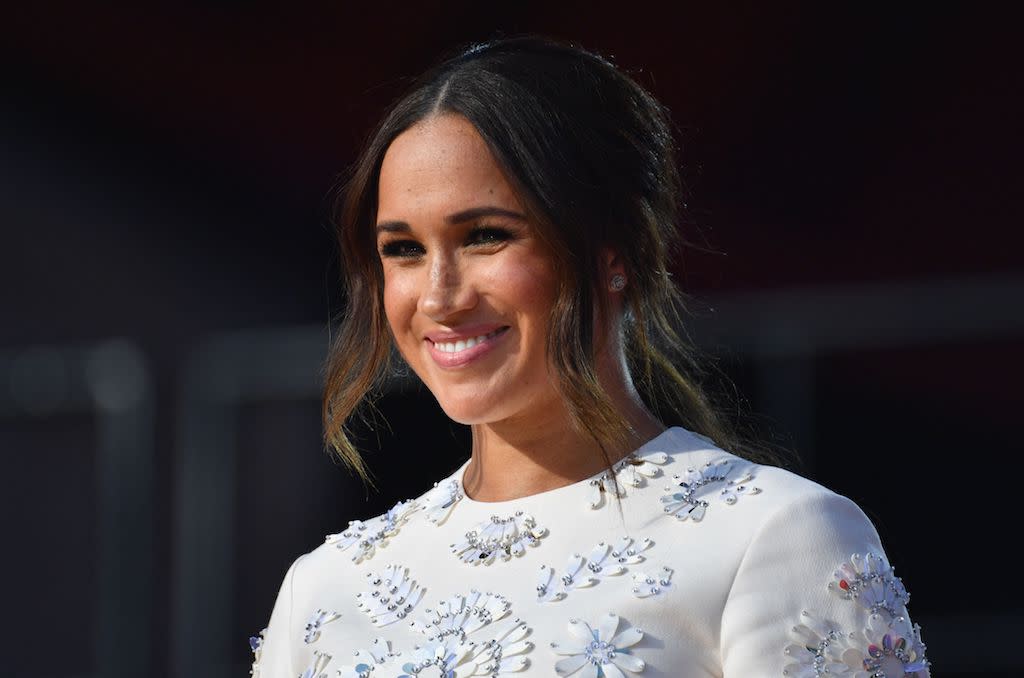 Meghan Markle a adopté ce soin hydratant d'une grande marque et son prix est loin d'être onéreux. (Photo by Angela Weiss / AFP) 