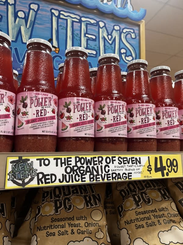 To The Power of Seven Organic Red Juice Beverage<p>Courtesy of Jessica Wrubel</p>