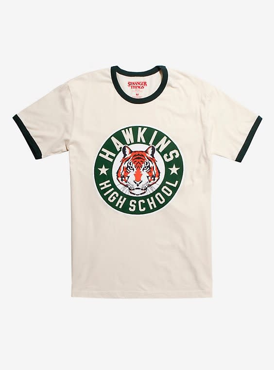 Hawkins High School Ringer T-Shirt