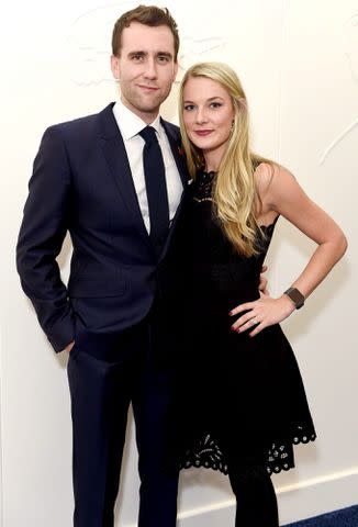 David M. Benett/Getty Matthew Lewis and Angela Jones at the Lacoste VIP Lounge in 2016.