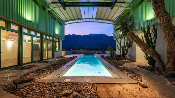 The pool area is just as inviting during the evening. - Credit: Patrick Ketchum Photography