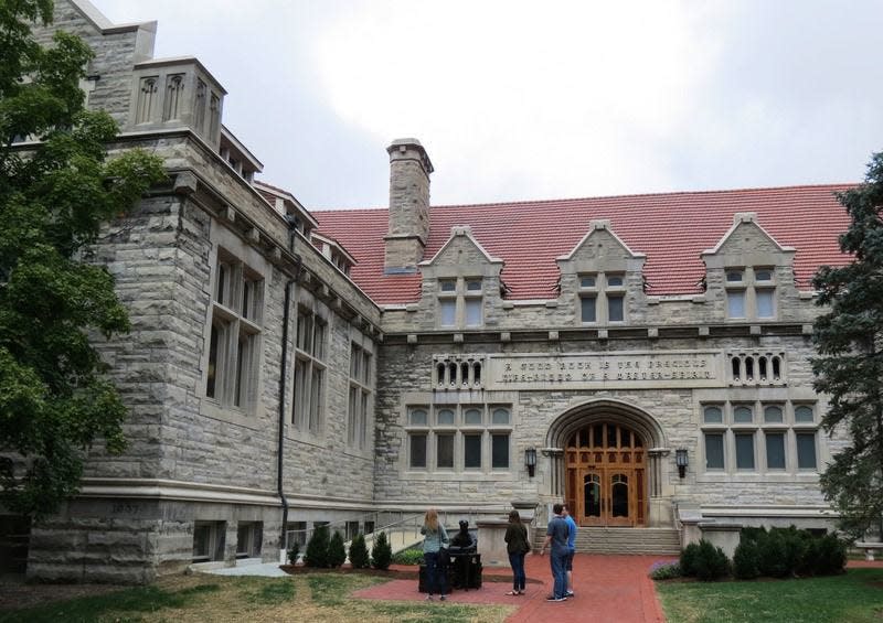 Franklin Hall, home of IU's Media School and the Indiana Daily Student (IDS) newsroom.