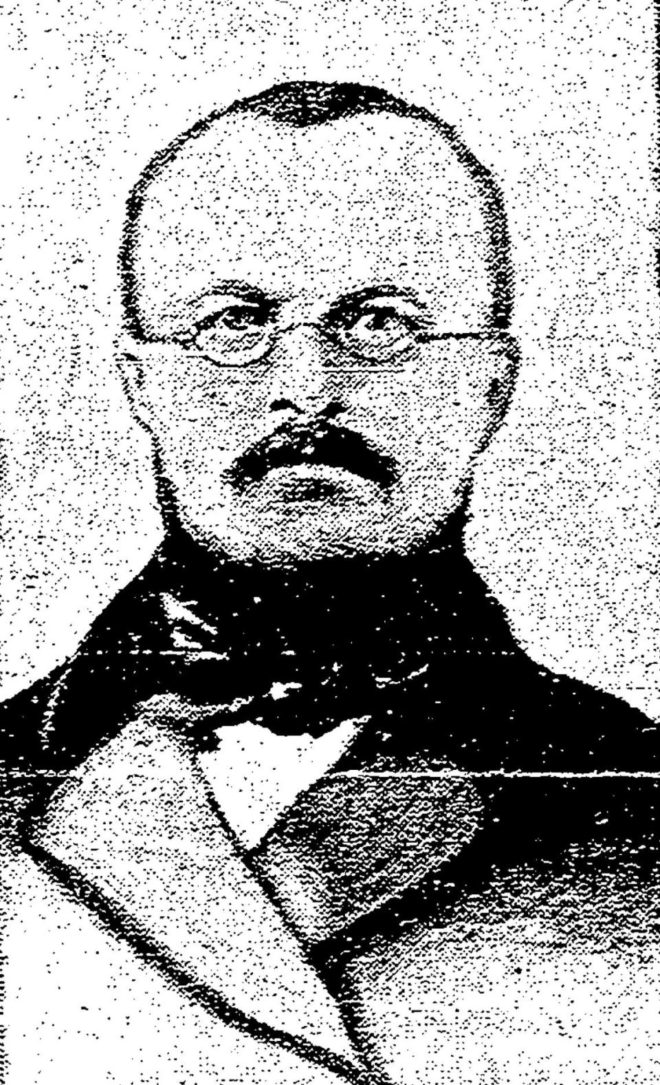 An undated portrait of Joseph Guinotte that appeared in The Kansas City Star.