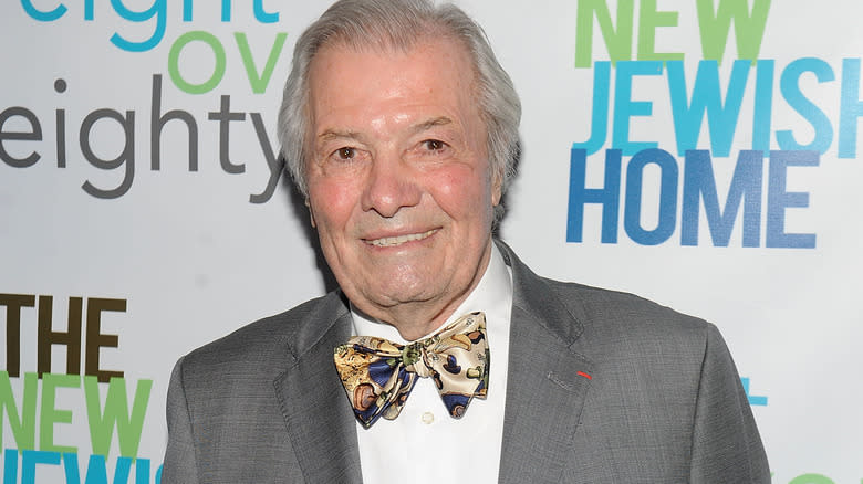 Jacques Pépin wearing bow tie