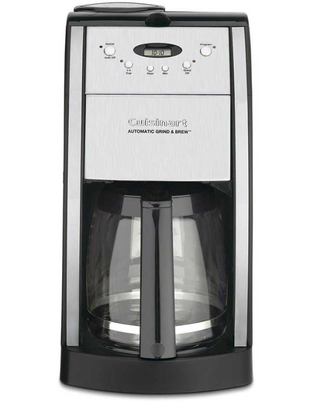 PowerXL Grind & Go, Automatic Single Serve Coffee Maker w Grinder Built-in  and 16 oz. Travel Mug Drip Coffee, Black