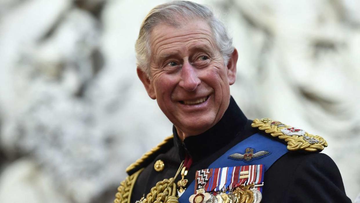 (FILES) In this file photo taken on March 13, 2015 Britain's Prince Charles, Prince of Wales attends a reception at Guildhall following a memorial service to mark the end of Britain's combat operations in Afghanistan in central London. - Charles has spent virtually his entire life waiting to succeed his mother, Queen Elizabeth II, even as he took on more of her duties and responsibilities as she aged. But the late monarch's eldest son, 73, made the most of his record-breaking time as the longest-serving heir to the throne by forging his own path. (Photo by TOBY MELVILLE / POOL / AFP)