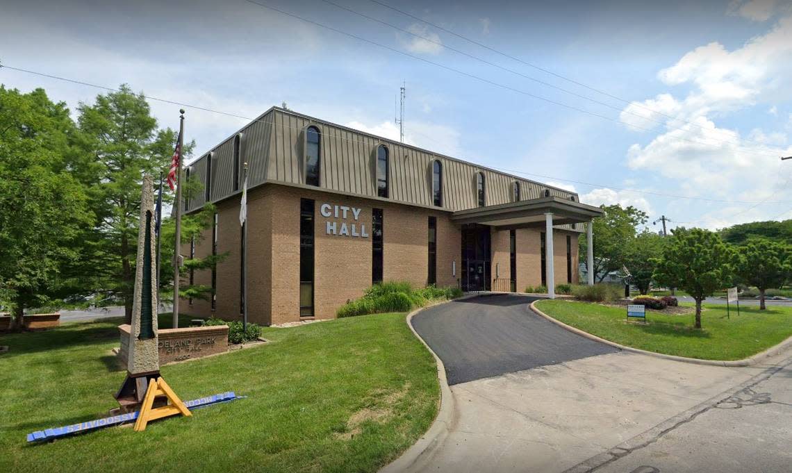 Roeland Park’s City Hall building at 4600 W 51st Street. This Google Maps view shows the area in 2021.