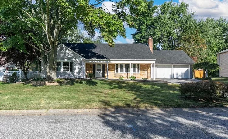 This house at 50 Tidewater Road is currently the highest listed price for a Levitt-built house in Willingboro, New Jersey, according to Zillow.