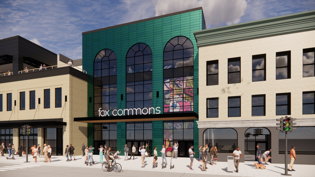 Developers plan to revitalize and rebrand City Center Plaza in downtown Appleton as Fox Commons.