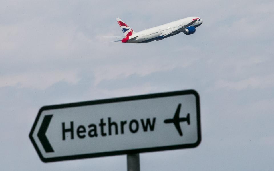 A BA plane takes off from Heathrow - Credit: Daniel Leal-Olivas/PA Wire