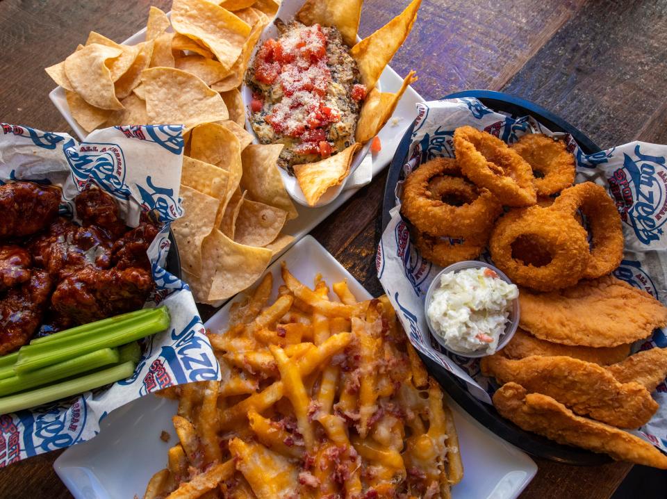 Jerzee's Sports Grille has lots of appetizer options.