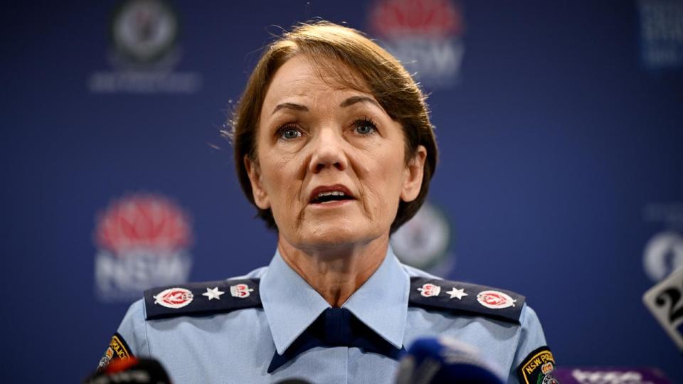 NSW Police Commissioner Karen Webb