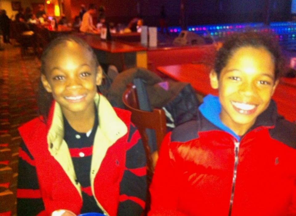 Armoni Zeigler, left, and Zakai Zeigler grew up together as kids on Long Island in New York.