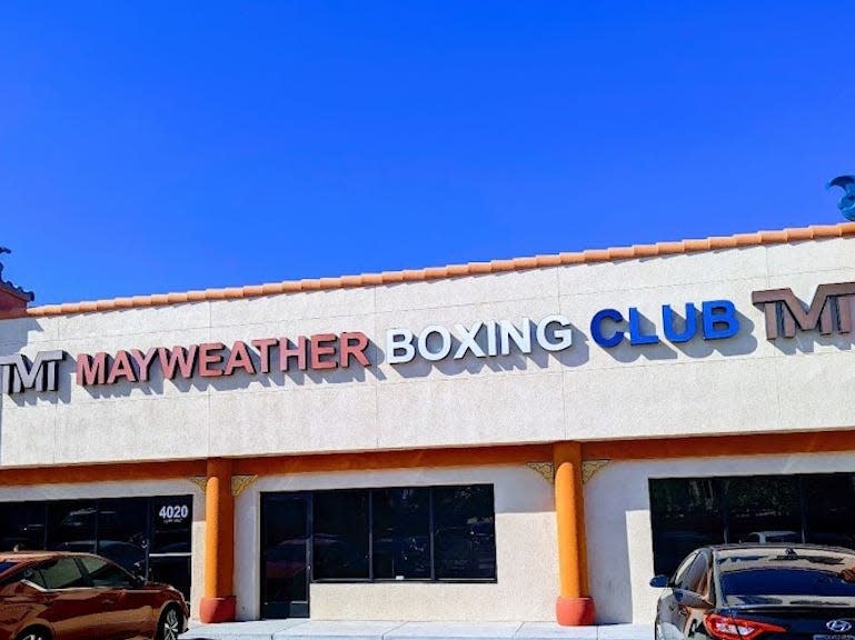 The Mayweather Boxing Club in Las Vegas.