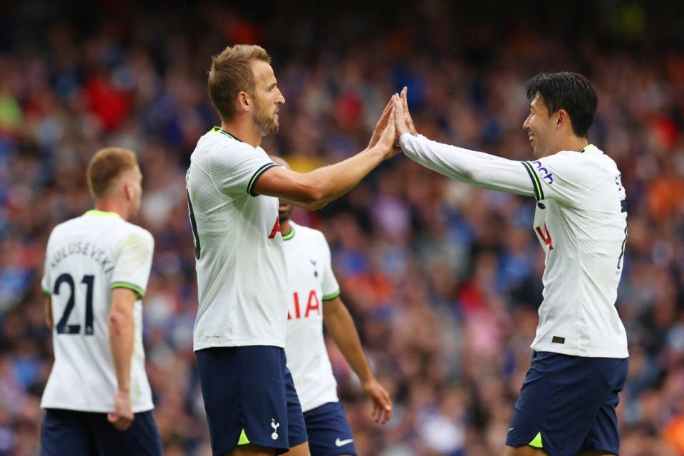 Harry Kane and Son Heung-min remain Spurs’ big stars (Tottenham Hotspur via Getty Imag)