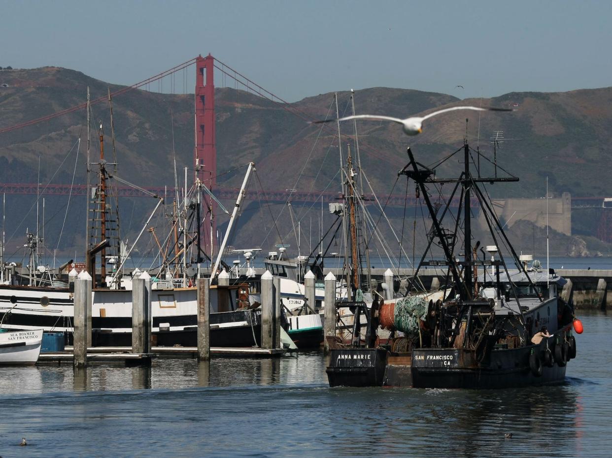 fishing boat pier 45 san francisco