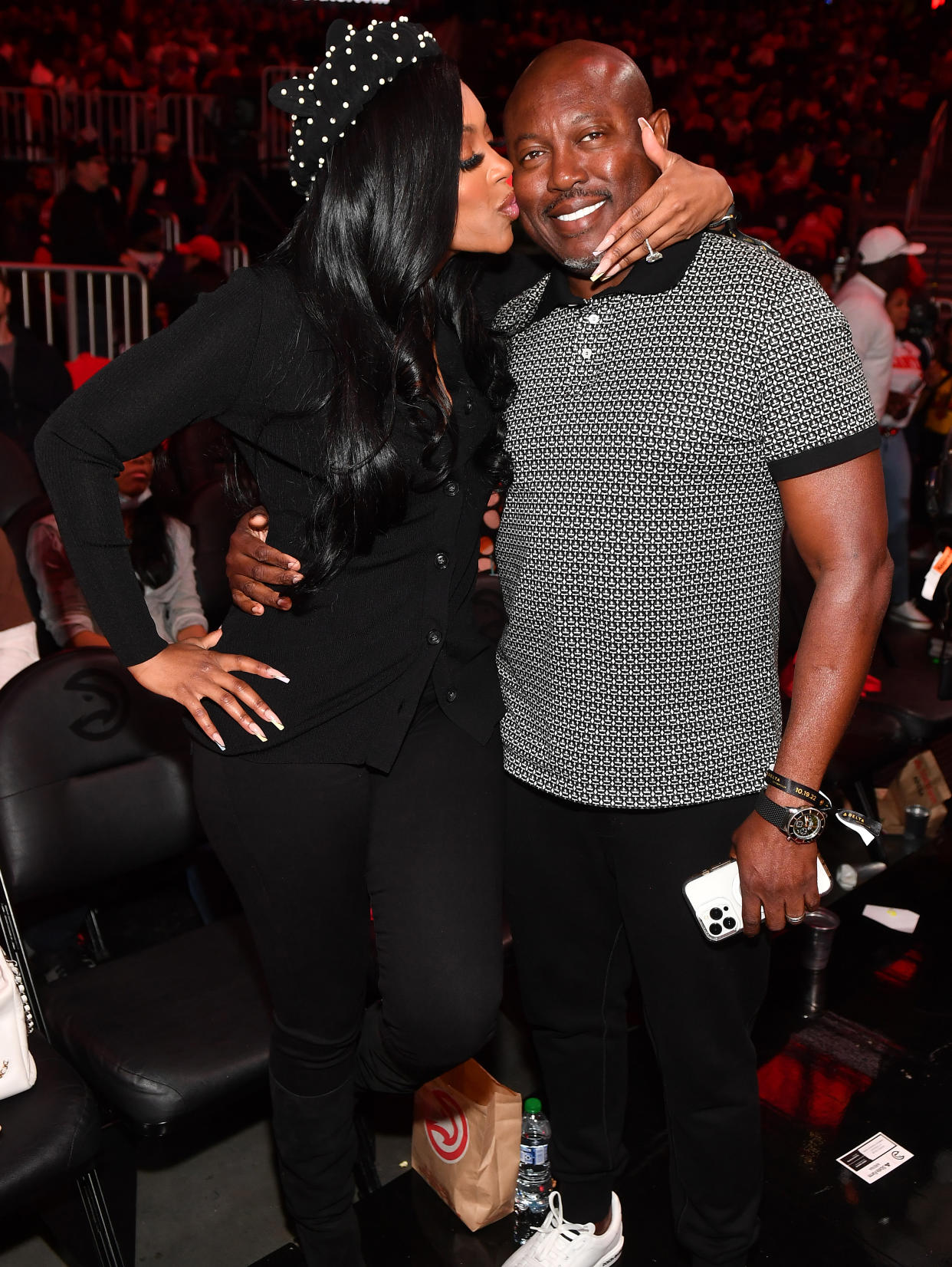 Celebrities Attend Houston Rockets v Atlanta Hawks (Paras Griffin / Getty Images)