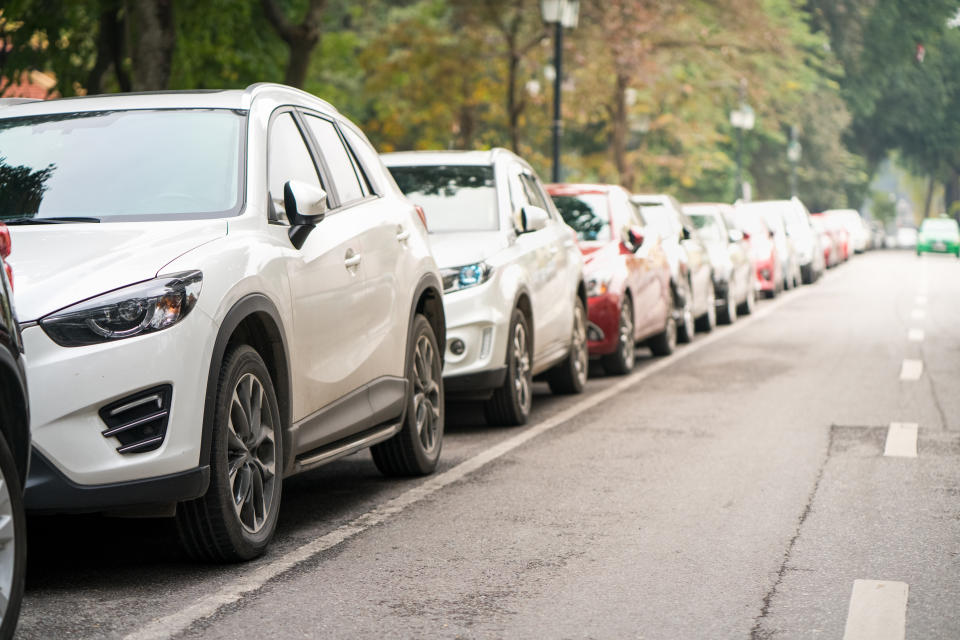 Cars parked on the street. Source: Getty Images