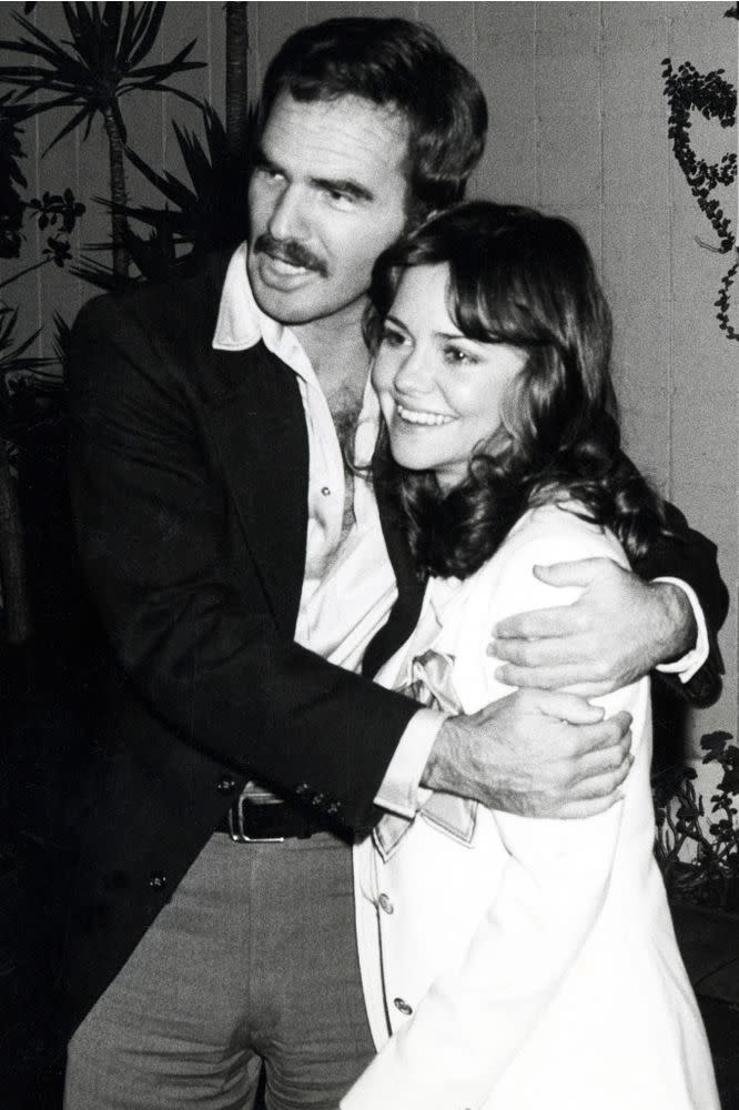 Burt Reynolds and Sally Field