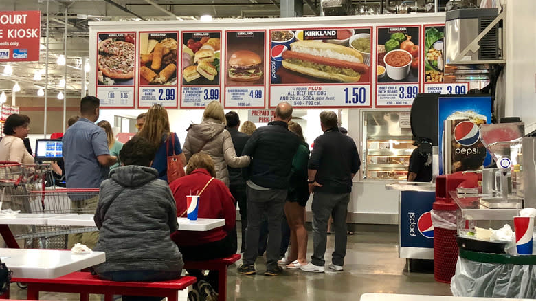 Costco food court