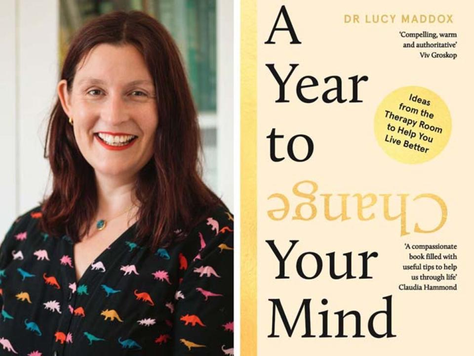 Clinical psychologist Dr Lucy Maddox uses the framework of the 12-month period to offer sensible, practical tips on how to live a more positive life (Esme Buxton)