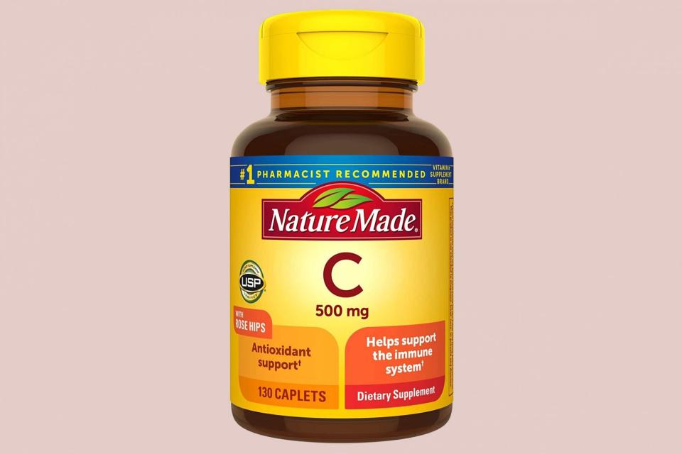 Nature Made Vitamin C 500 mg Caplets with Rose Hips